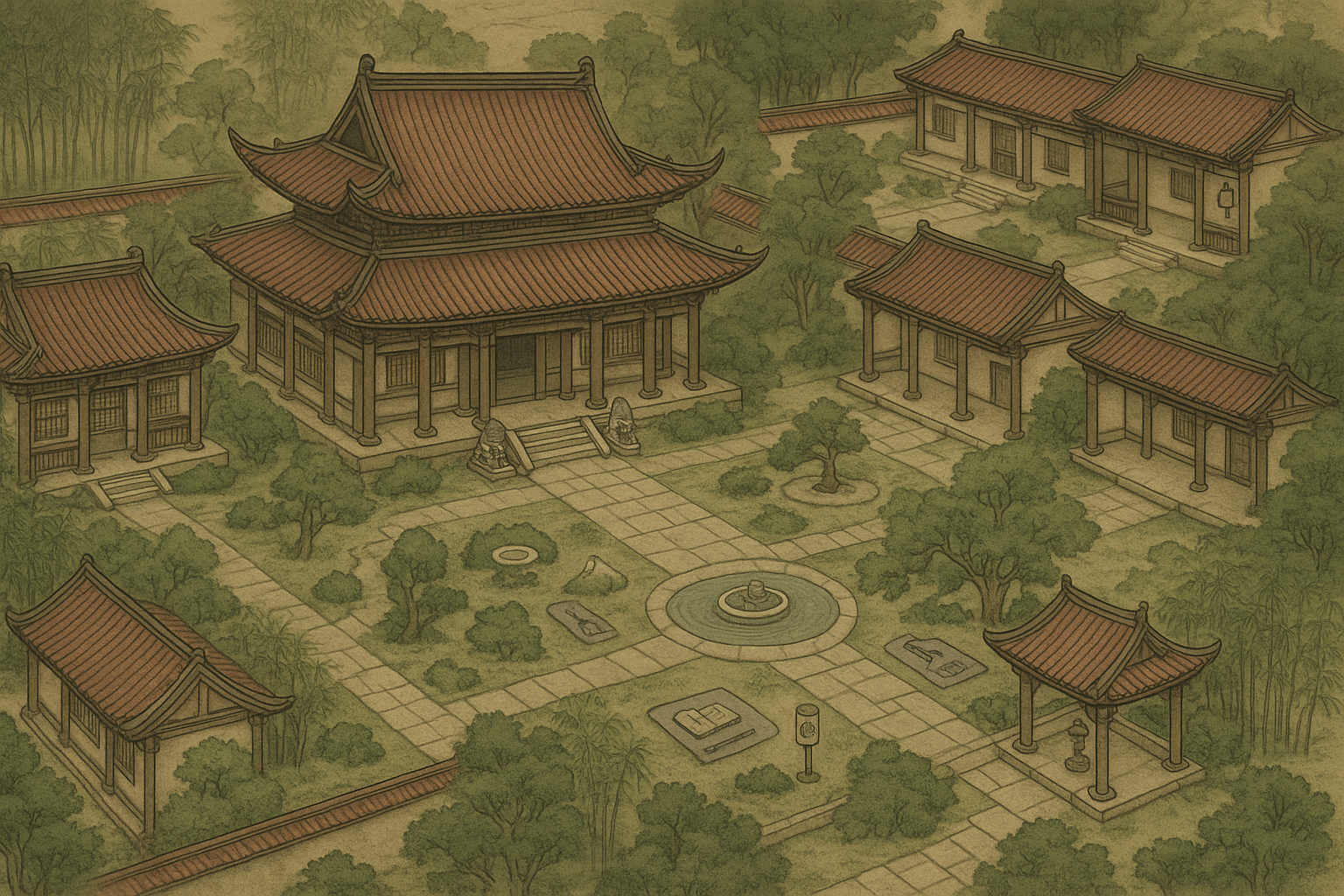 Dafeng Academy location art